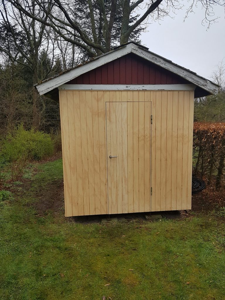 Carport eller skur bygget af Bøgeholdt Montage