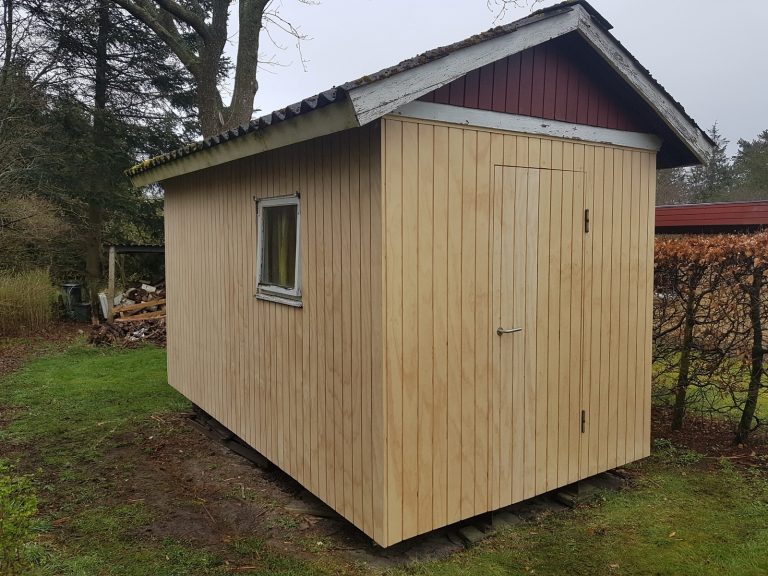 Carport eller skur bygget af Bøgeholdt Montage