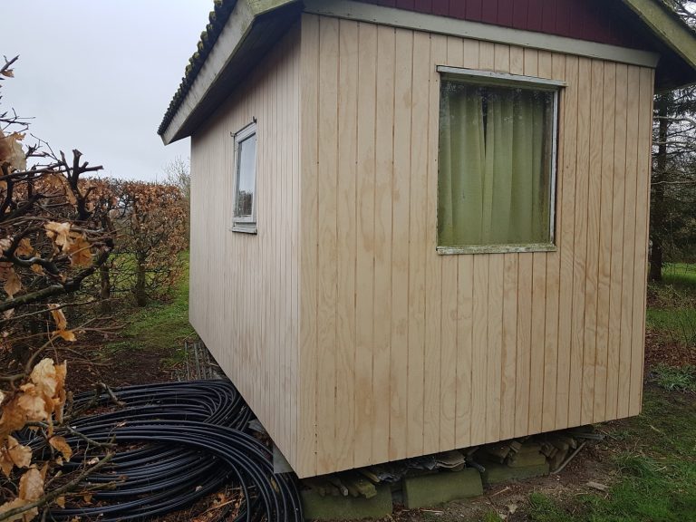 Carport eller skur bygget af Bøgeholdt Montage